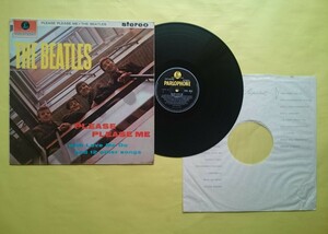  Beatles [ the first period stereo | most the first period jacket | most the first period yellow ](UK record ) LP [PLEASE PLEASE ME]STEREO 3rd