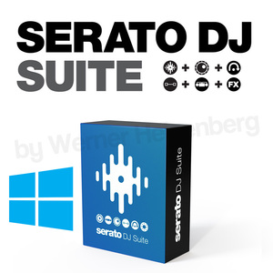 Serato DJ Pro Suite _v3.0.10【Win】かんたんインストールガイド付属 永久版 無期限使用可