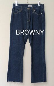 BROWNY フレアデニム　Ｍ