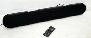 ▲(R605-B255)YAMAHA ヤマハ サウンドバー YAS-108 リモコン付き フロントサラウンドシステム Bluetooth