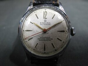 A6525 スイス ENDURA 自動巻 ビンテージ腕時計 現状品