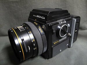 A6651 ゼンザブロニカ SQ-A レンズ：80mm 中判フィルムカメラ 現状品