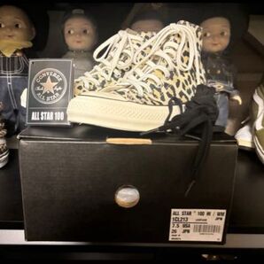 WACKO MARIA CONVERSE ALLSTAR 100 LEOPARD