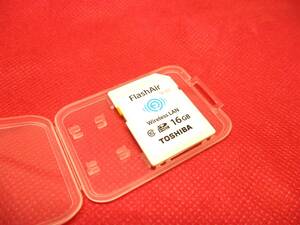 TOSHIBA Toshiba FlashAir W-03 беспроводной LAN Wi-Fi установка SDHC карта 16GB антирадар цифровая камера и т.д. 