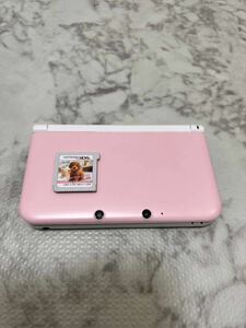 1000 jpy ~ operation verification the first period . settled Nintendo 3DS LL body SPR-001(JPN) pink × white soft attaching SD card attaching nintendo Nintendo 3DSLL