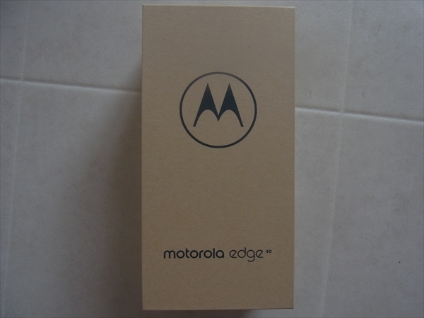 即決! motorola edge 40 イクリプスブラック SIMフリー 8GB/256GB 新品未使用 送料無料