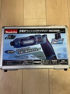  Makita rechargeable pen impact driver TD022DSHX 1 jpy start postage included 