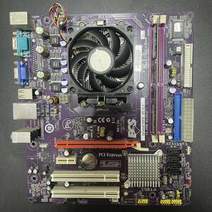 GeForce6100PM-M2 V3.0 マザーボード AMD AthlonII DDR2-800 ジャンク