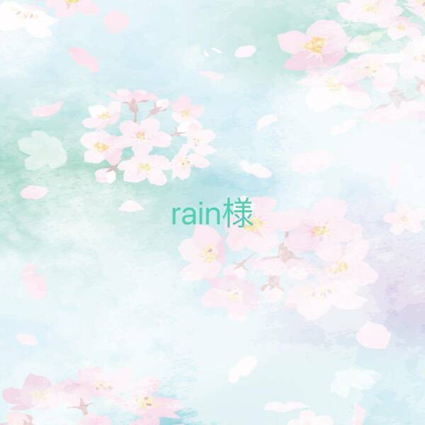 rain様4点セット