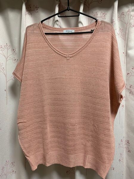 Navy ネイビー サマーセーター Lサイズ