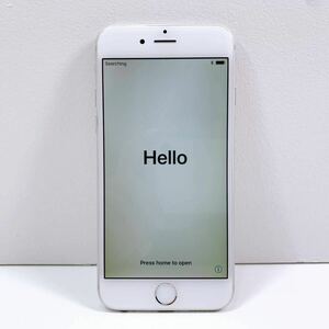 143【中古】Apple iPhone6 シルバー GB不明 アップル アイフォンシックス スマートフォン スマホ 本体のみ 動作確認 初期化済み 現状品