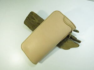 * hand made long wallet No,15 * Tochigi leather use CONDORU *