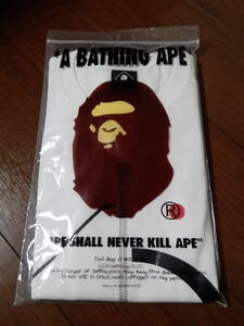 新品 BAPE FCRB BAPE X FCRB SHARK TEE 白 2XL ベイプ エイプ シャーク ソフ Bristol bape エイプ ブリストル ベイプ シャーク ブリストル