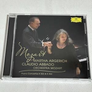 マルタ・アルゲリッチ、モーツァルト管弦楽団、クラウディオ・アバド / モーツァルト：ピアノ協奏曲第20番＆第25番/クラシックCD