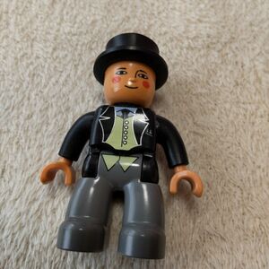 レゴデュプロ　機関車トーマス　トーマス　トップハム・ハット卿　トップハムハット卿 LEGO 人形 フィグ
