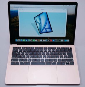 MacBook Air 13 2018 Core i5-1.6Ghz/8GBRAM/128GBSSD/OS14.5 本体のみ