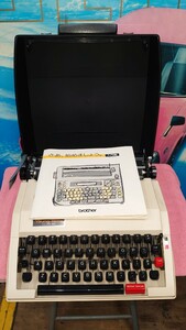 BROTHER Young Elite DELUXE 503 Brother typewriter ( search Brother industry corporation Showa Retro antique objet d'art MODE IN JAPAN