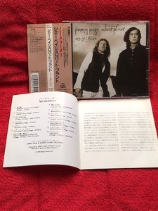 Jimmy Page & Robert Plant [No Quarter] 1994年 Live Album　国内盤 Used 
