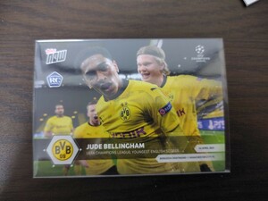 Jude Bellingham BVB England 2020-2021 UCL Topps Now Soccer Bundesliga Rookie Card RC ルーキーカード ①