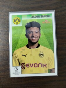Jadon Sancho BVB 2021 Topps Merlin Heritage 95 Soccer football オンライン限定