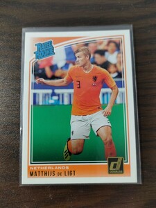 Matthijs De Ligt Ajax Juventus Bayern Munchen 2019 Panini donruss Soccer Football RC Rookie Card Rated Rookie ルーキーカード