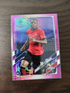 Jeremy Doku Manchester City 2021 Topps UCL Chrome Japan Edition Soccer #/125 Football Refractor RC Rookie Card ルーキーカード