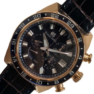 セイコー SEIKO グランドセイコー スプリングドライブクロノグラフGMT 60周年記念限定モデル SBGC238 K18ピンクゴールド 腕時計 中古