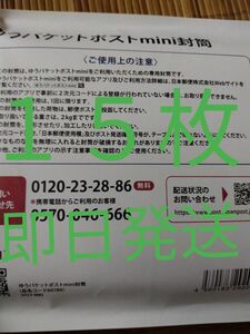 ゆうパケットポストmini専用封筒１５枚　即日発送