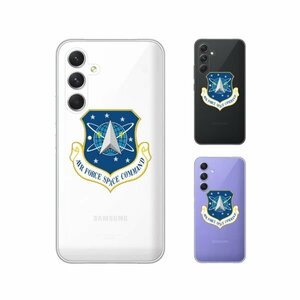 Galaxy A54 5G ( SC-53D / SCG21 ) スマホ ケース ハード カバー 空軍2 米軍 ミリタリー USAF クリアデザイン