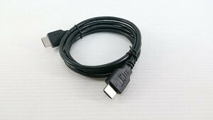 ●未使用 HDMIケーブル 1.5ｍ ブラック ハイスピード PC、テレビ、ゲームの接続に【ゆうパケット】