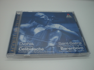 1CD　サンサーンス：チェロ協奏曲第1番、ドヴォルザーク：チェロ協奏曲　ドゥ・プレ（チェロ）、他　1971・67年　ドイツ盤　倉C