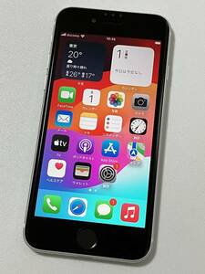 SIMフリー iPhoneSE2 64GB White シムフリー アイフォンSE 2 第二世代 第2世代 ホワイト au softbank UQ docomo SIMロックなし A2296 96%