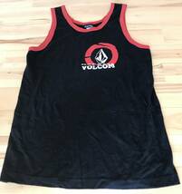 VOLCOM タンクトップ M ブラック MADE IN USA_画像3