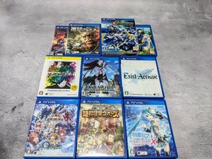 * free shipping * Junk PSVITA 35 pcs set game soft together large amount PlayStation Fatenisekoi Sword Art * online 
