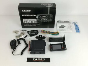 [ operation not yet verification * junk treatment ]YAESU Yaesu wireless FTM-400XD 144/430MHz dual band transceiver used K10192 wa*104