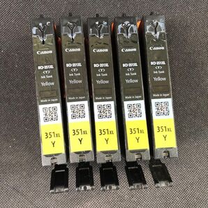 Canon BCL-351XL イエロー 使用済み 5個