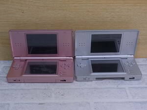 ◎N/610●任天堂 Nintendo☆ニンテンドーDS Lite 本体☆2台セット☆USG-001☆動作不明☆ジャンク