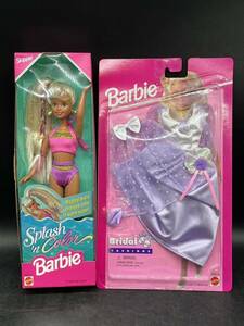 P060409 Barbie Barbie doll long-term keeping goods MATTEL put on . change doll 2 point set 