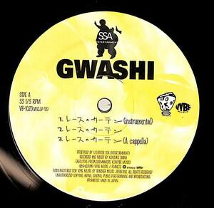 A00546046/12インチ/GWASHI (グワシ)「レースのカーテン / アフタヌーン (1999年・VB-1020・ヒップホップ・HIPHOP)」