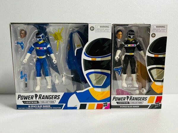 パワーレンジャー ライトニング IN SPACE BLUE BLACK RANGER メガレンジャー サイバースライダー 戦隊