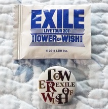 未使用品★EXILE TOWER OF WISHのバッジ★2011年 LIVE TOUR_画像1