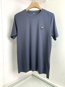 ロロピアーナ Loro Piana ニットカットソー ファッション 半袖Tシャツ ロゴ刺繍 '48-56サイズ