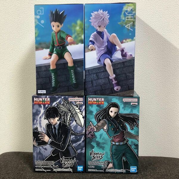 【新品・未開封】HUNTER×HUNTER フィギュア4点セット