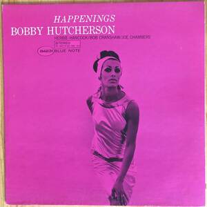 Bobby Hutcherson / Happenings LP レコード myラベル van gelder 61stカバー Blue Note BST 84231