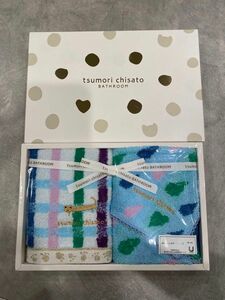 ツモリチサト　バスルーム　タオルハンカチセット　２枚セット tsumori chisato BATHROOM 内野タオル