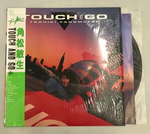 帯・シュリンク付 角松敏生 TOUCH AND GO RAL-8839 AIR RECORDS RVC LP レコード (管理番号：059102)