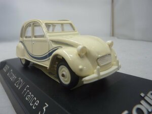 【中古品】SOLIDO ソリド ミニカー　1830 Citroen 2CV France 3 1983　1/43 （管理番号：060111）