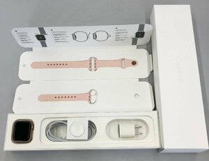 ジャンク Apple Watch Series 4 GPS+Cellularモデル 40mm MTVG2J/A A2007 ピンクサンドスポーツバンド アップルウォッチ (管理番号:059109)