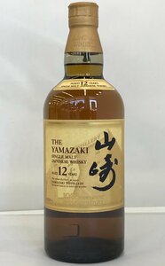 ＜福岡県内・限定発送商品＞【未開栓】SUNTORY 山崎 12年 100周年記念 ウイスキー シングルモルト 700ml 43% [1] (管理番号：059123)