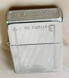 【中古】ZIPPO ジッポー ライター オイルライター BOTTOMZ UP 着火未確認 現状品